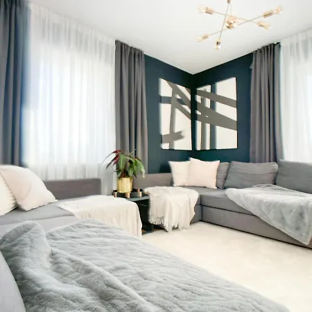 Апартаменты M-style 02 Mit Balkon 24h Self-check-in, Free Parking, Netflix