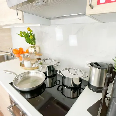 M-style 02 Mit Balkon 24h Self-check-in, Free Parking, Netflix Apartment *