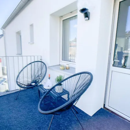M-style 02 Mit Balkon 24h Self-check-in, Free Parking, Netflix * Nuremberg
