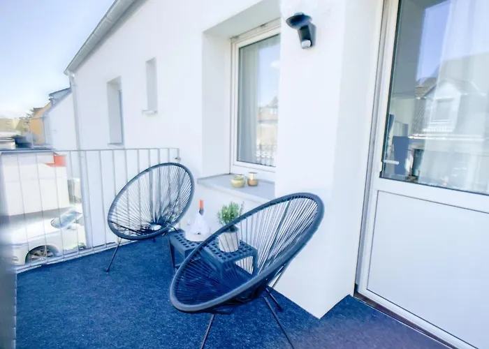 M-style 02 Mit Balkon 24h Self-check-in, Free Parking, Netflix * 뉘른베르크