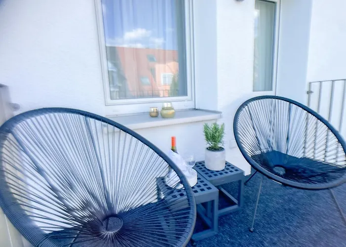 M-style 02 Mit Balkon 24h Self-check-in, Free Parking, Netflix *