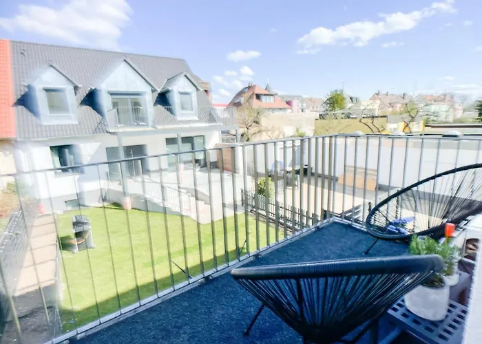 Apartamento M-style 02 Mit Balkon 24h Self-check-in, Free Parking, Netflix *